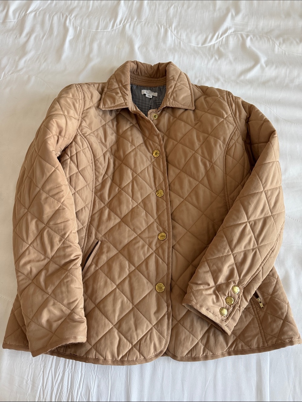 crown & ivy Quilted Puffer Jacket